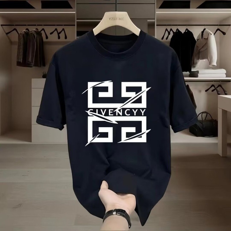 Мужская футболка GIVENCY 2026  – обзор и цена Street Fashion Brand Logo